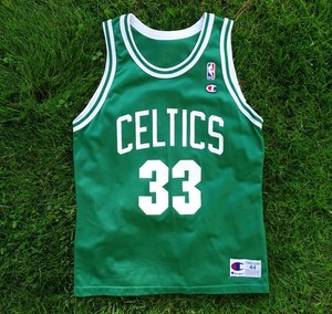 vintage larry bird jersey