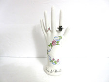 Sterling Silver Olive Green Gemstone Pale Green Ring Size 6.25 6.9 grams