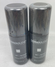 NEW 2 DERMABLEND SET REFRESH Makeup Setting Spray 3.4 fl oz each