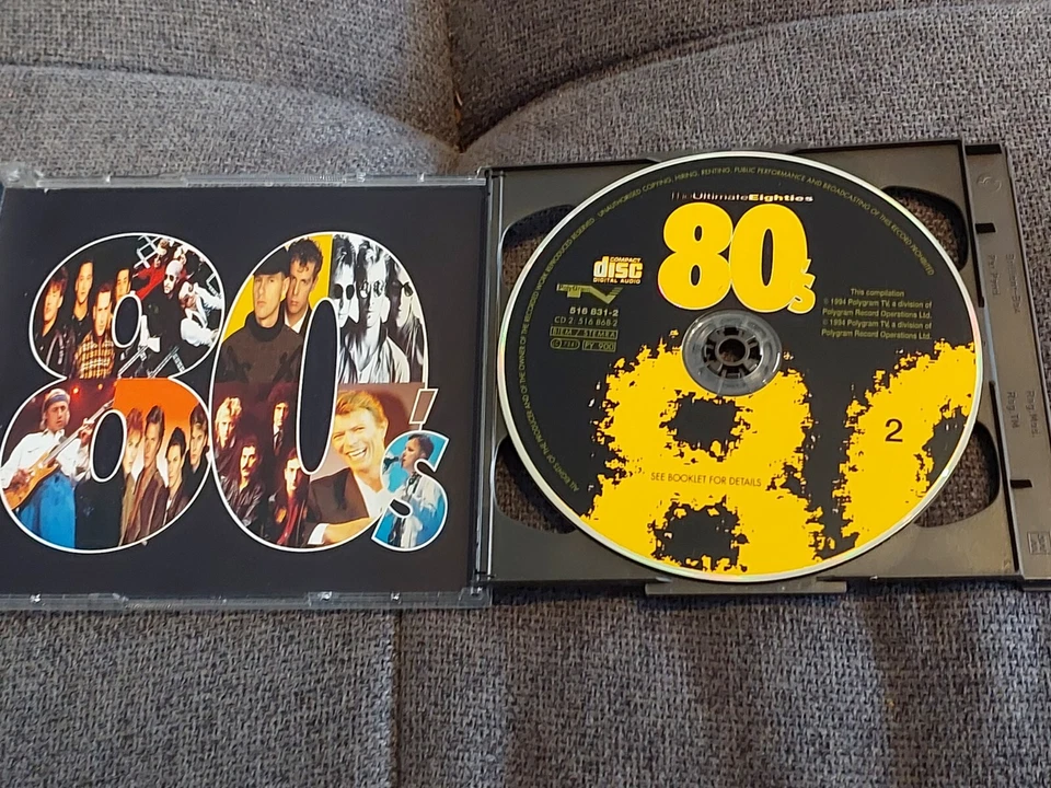 The Ultimate 80's Album Of The Decade Set 2 CD VGC Duran Duran Bowie INXS + - Image 3 of 4
