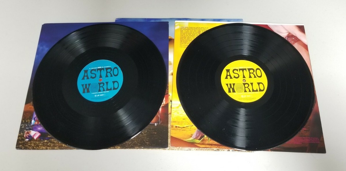 Travis Scott ASTROWORLD 2XLP Vinyl Record Album EUC | eBay