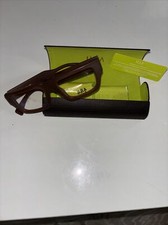 ILLA MARIO EYEGLASSES FRAMES ONLY/ MADE IN ITALY ANTONIO BROWN