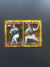 2024 Topps Sapphire Evan Justice Anthony Molina #US270 Gold Refractor /50 RC