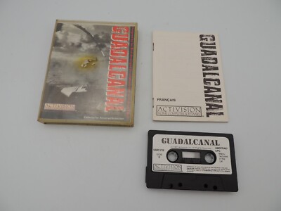 Notice De Jeu Guadalcanal – Amstrad CPC / Commodore / Spectrum, état Usé
