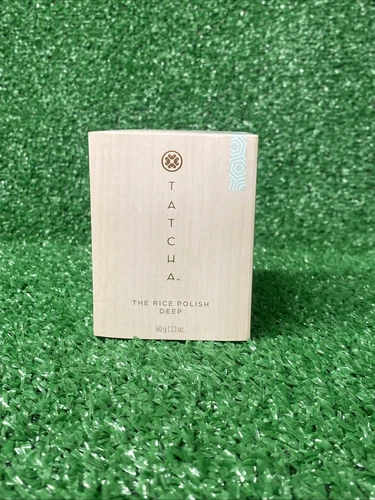 TATCHA The Rice Polish Deep Foaming Enzyme Powder Face Cleanser 2.1 Oz