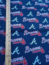 Atlanta Braves Cotton Fabric 58"