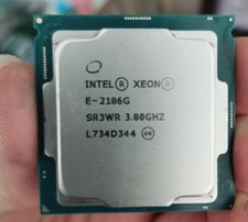 Intel Xeon E-2186G 3.8 GHZ 6 Core 12MB 95W SR3WR LGA1151 CPU Processor