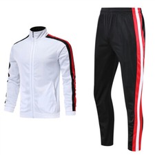 Mens Tracksuit Casual 2 Piece Athletic Pants Sweater Jacket Sweatsuit Sport Set