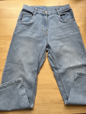 Weite Jeans für Mädchen 140 Loose Fit Wide Leg Trendy Jeans  