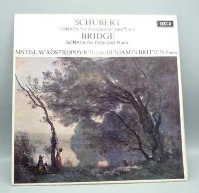 LP Vinyl Schubert Bridge Sonata For Arpeggione And Piano
