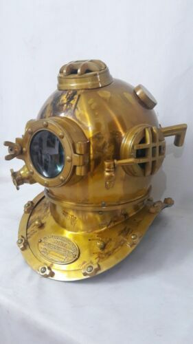 Divers Diving Scuba Style Vintage US Navy Mark V Full size Antique ...