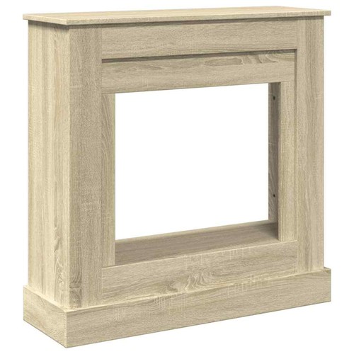 Kaminumrandung Kaminkonsole Kaminverkleidung Dekokamin Holzwerkstoff vidaXL - Bild 22 von 111