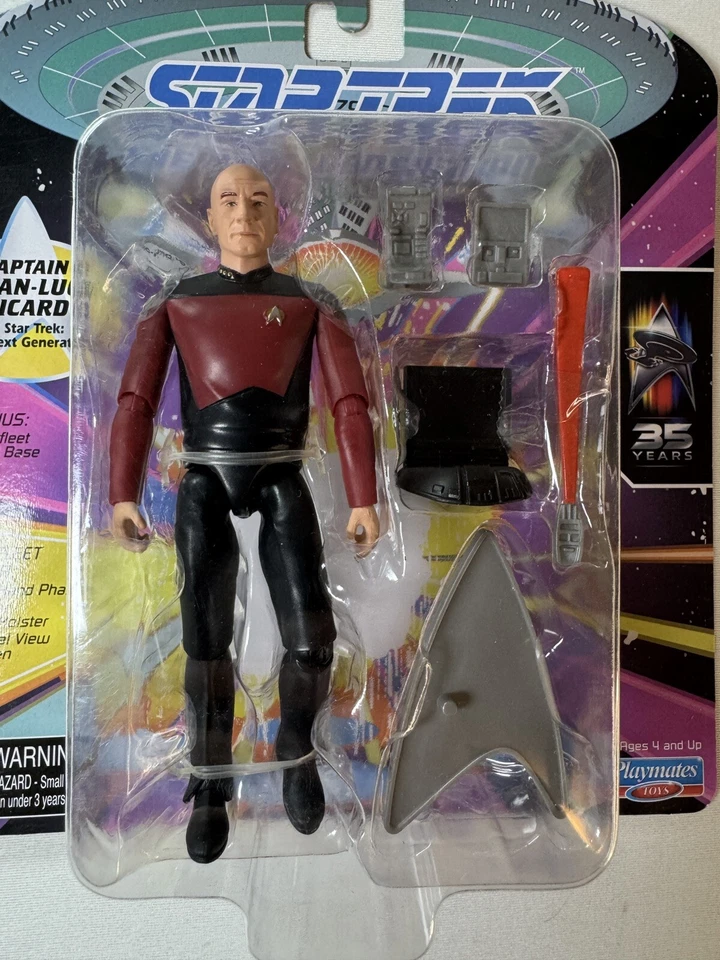 Star Trek La Próxima Generación Capitán Jean Luc Picard Patrick Stewart 2022 Nuevo Foto 2 de 4