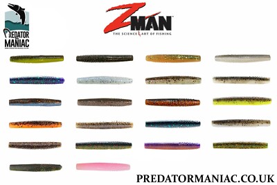 Z-Man Big TRD 4'' (100mm). 6 Stück Barsch, Zander, Hecht, Bass Ned Rig, Drop Shot, Pilz