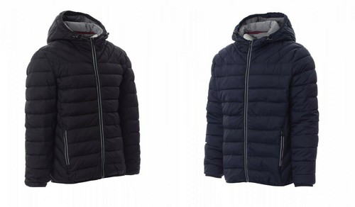 TAGLIE FORTI UOMO PIUMINO GIUBBOTTO GIACCA CAPPUCCIO S 4XL NERO BLU FREE |  eBay