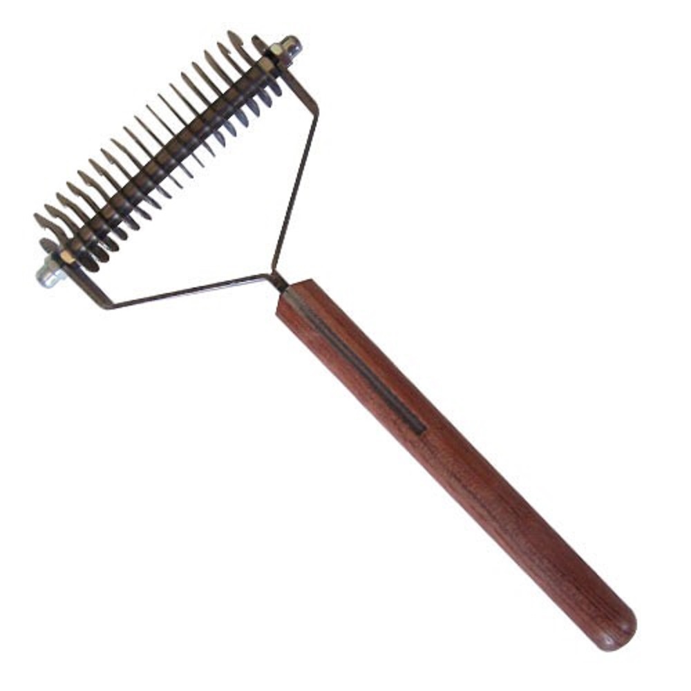 MARS COAT KING STRIPPER DOG Undercoat Coat 18 DOUBLE WIDE STRIPPING Tool Rake eBay