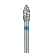 REDLAND FG POINTED FOOTBALL DIAMOND DENTAL BUR, 2.3MM Ø MEDIUM/FINE 10/BOX