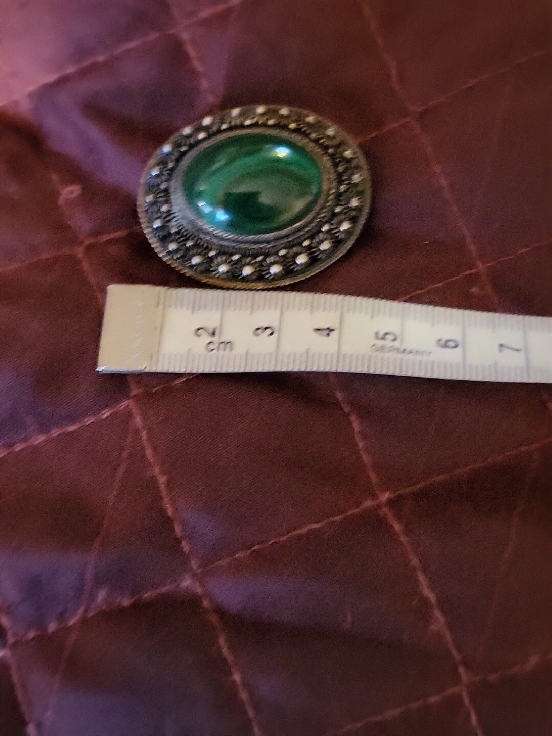 Beautiful Victorian Solid Silver Scottish Malachi… - image 7