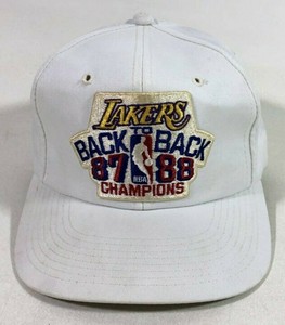 lakers back to back hat