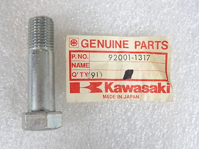 Kawasaki NOS NEW 92001-1317 Hex Head Bolt 14x50 KX KDX KX420 KX250