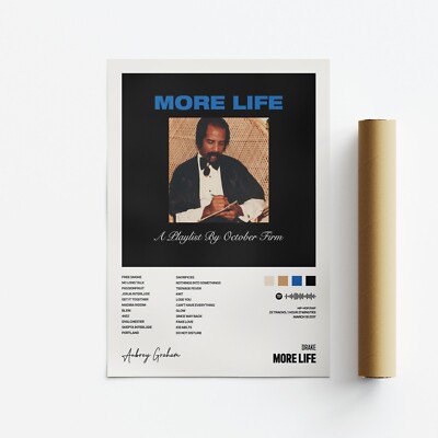 【額縁付き】 drake more life アルバムデザイン A2ポスター 額縁付き】 drake more life アルバムデザイン A2ポスター Drake
