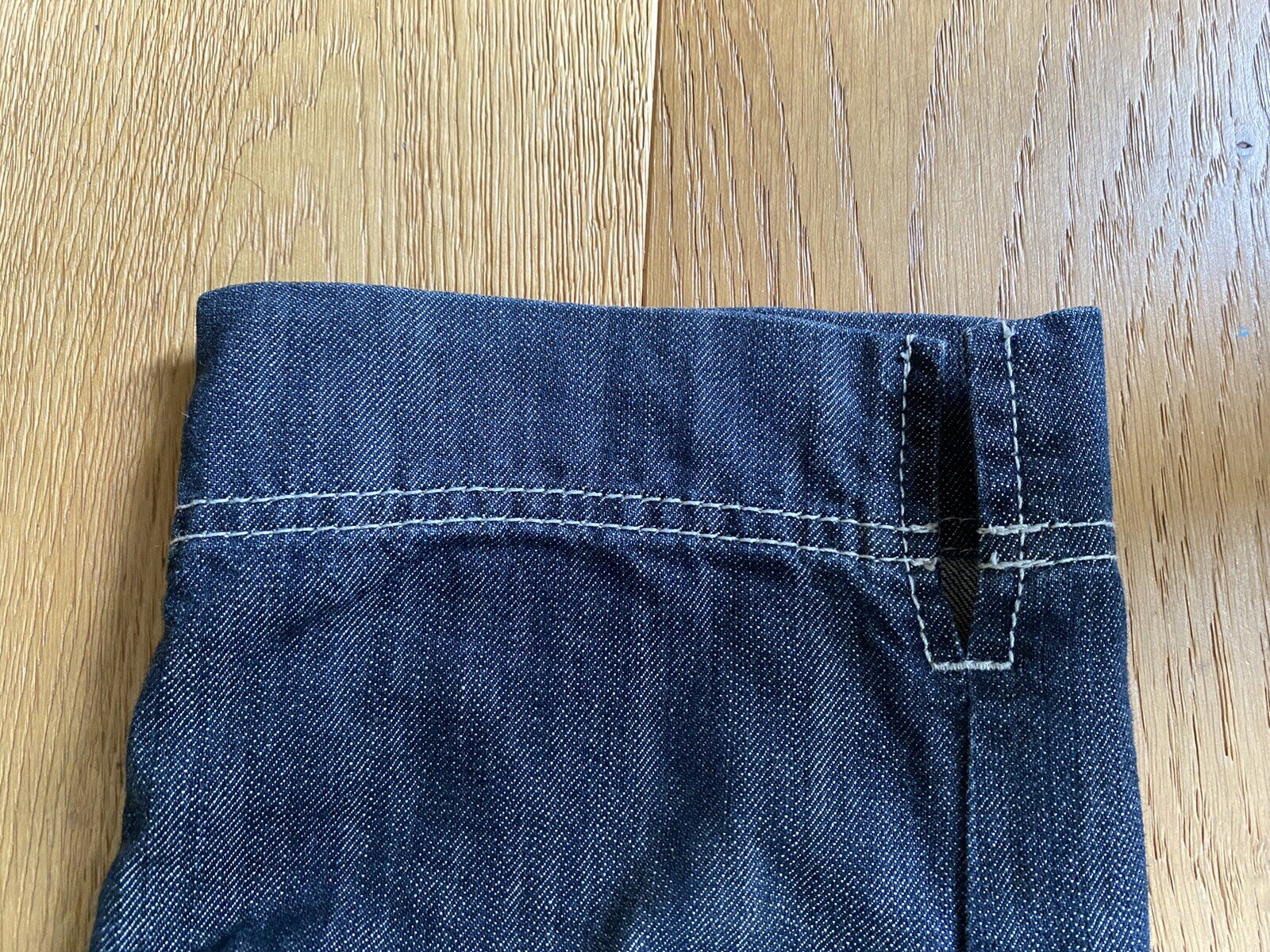Seasalt 3/4 cropped trousers jeans size 8 Kiriden organic capri denim