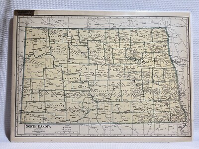 Vtg. Geographical Publishing Co.-Chicago “NORTH DAKOTA