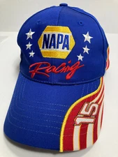 Napa Racing Nascar #15 Hat Cap Blue "We Keep America Running" Cotton Adjustable