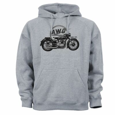 AWO Simson DDR Ostdeutschland Motorrad Oldtimer Kapuzensweats Hoodie S-4XL