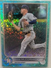 Topps Chrome Chas McCormick | Green Foil Refractor | Rookie Card #148/199