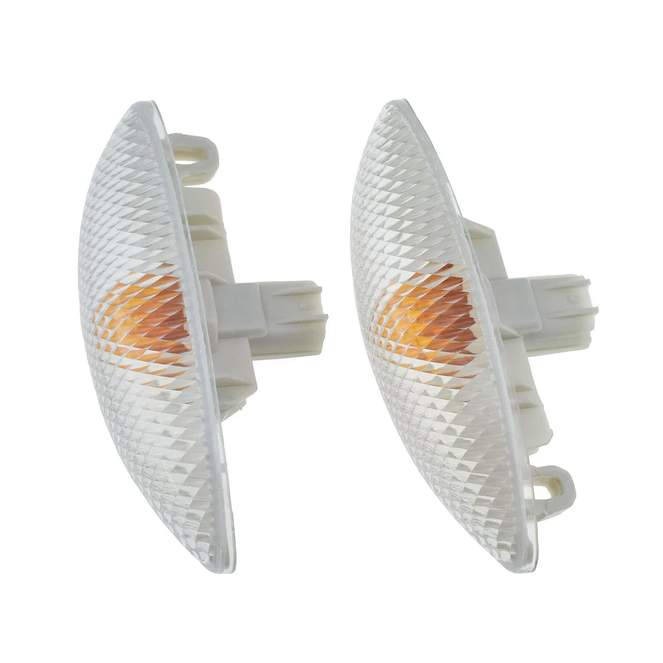 2Pcs Marker Indicator Light Clear For TOYOTA Echo Vitz Yaris Hatchback 1999-2005 Foto 4 de 4