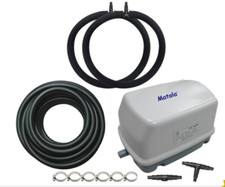 Matala MEA Pro 3 Aeration Kit w/HK-40LP air pump-pond aerator-koi-fish- De-Icer