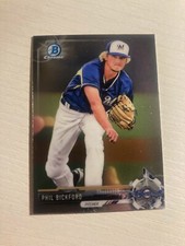 2017 Bowman Chrome Prospects Mini Phil Bickford Brewers BCP49