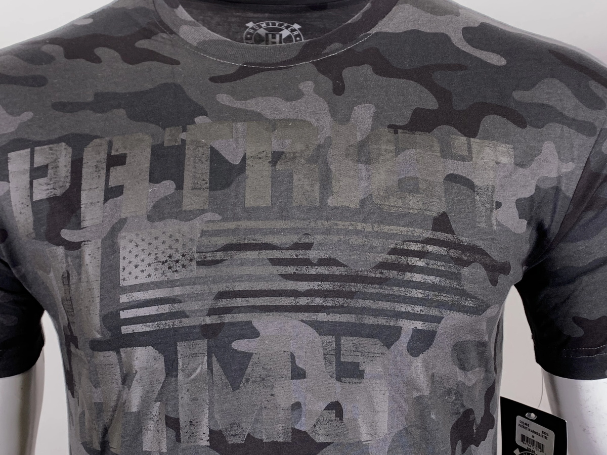 Howitzer Men's Cotton Patriot T-Shirt In Black | Size: 2XL | Buckle - Foto 9