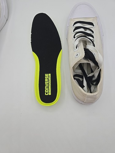 CONVERSE CHUCK TAYLOR II CT II OX WHITE WHITE LUNARLON INSOLE SIZE 8.5 (No Box) - Picture 13 of 23