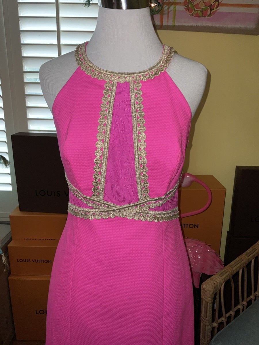 lilly❤︎‬様 Lilly Pulitzer NWT Layne Stretch Shift Dress Mandevilla $198