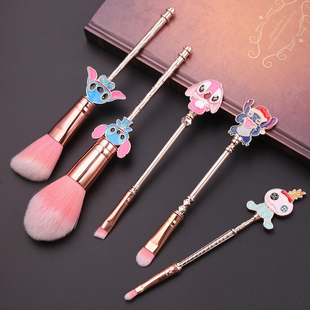 Lilo and Stitch Makeup Brushes Set Cosplay Cosmetic Brush Pincel