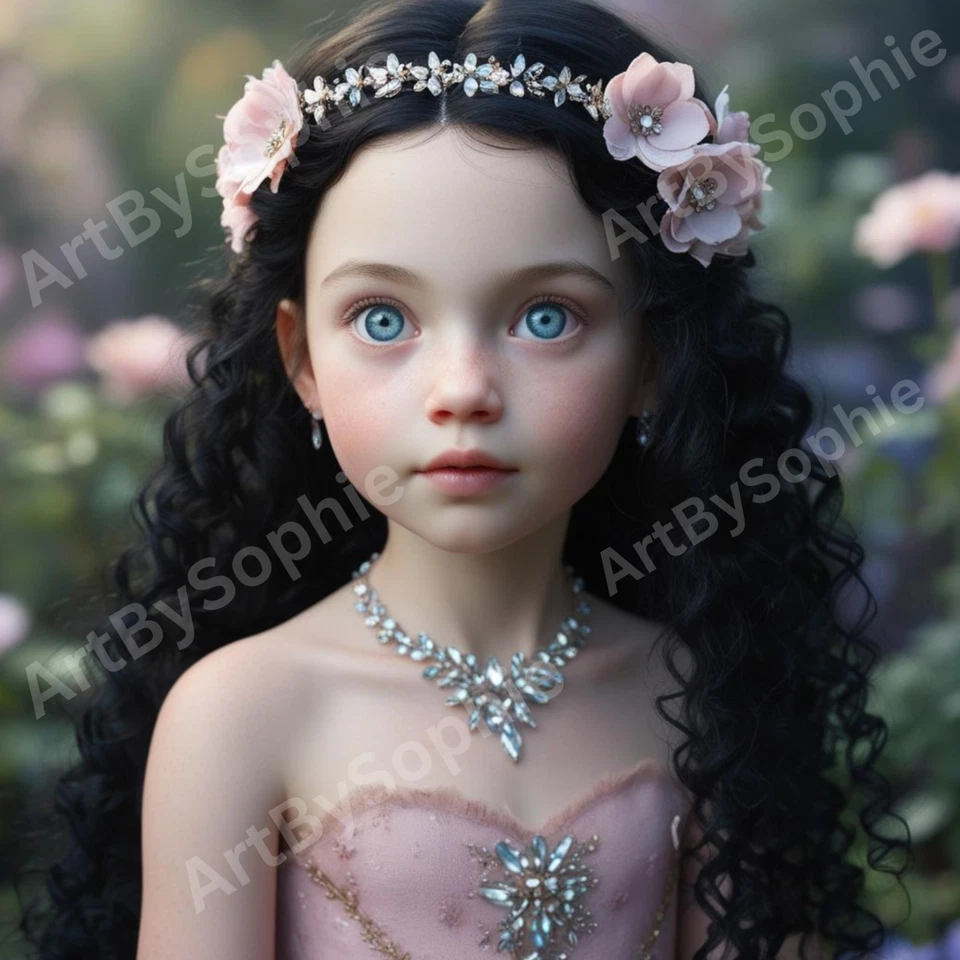 Cute Girl Digital Image Picture Photo Wallpaper - Digital Download & Print