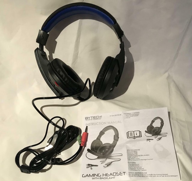 Bytech Gaming Headset With Multi Color Backlight For Sale Online Ebay