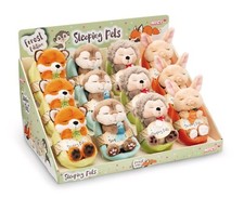 Neu Nici Sleeping Pets Forest Fuchs, Hase, Otter oder Igel