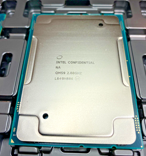 CPU QMS9 Intel CONFIDENTIAL 2,00 GHz 20 núcleos (~ procesador 6138T) - Imagen 1 de 1