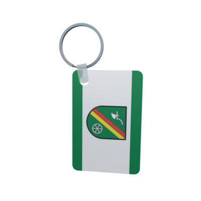 Schlüsselanhänger Flagge Fahne Lorup Alu 40 x 57 mm
