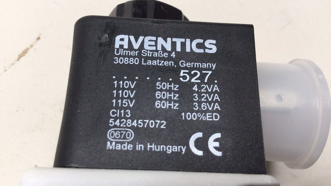 Aventics 5727495270 Solenoid Valve 110/115V 572-749-527-0 | eBay
