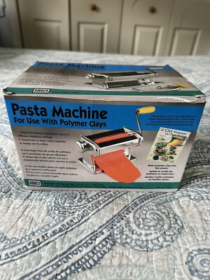 Amaco Pasta Machine for Polymer Clays and Soft Metal Sheets 12381S NEW