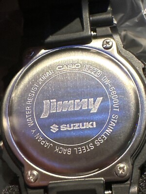 CASIO G-Shock Suzuki Jimny 🦏 collab DW5600 Limited edition