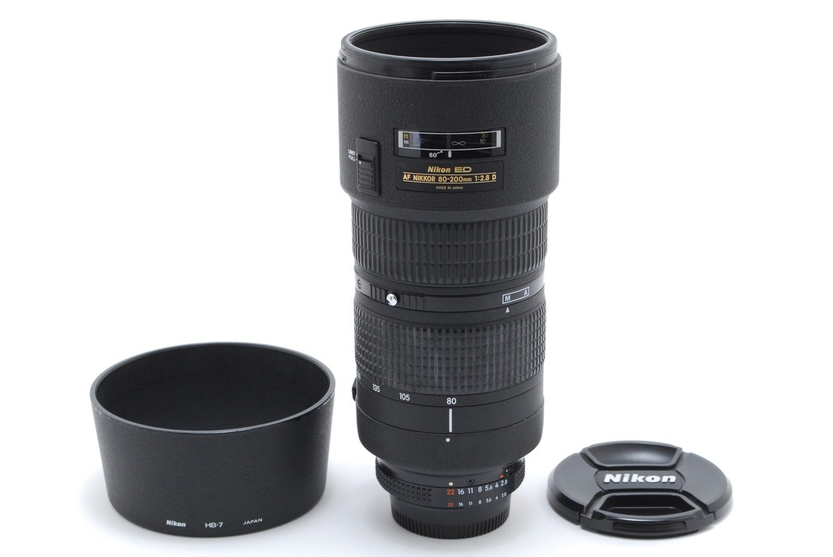 MINT-】Nikon AF Zoom Nikkor 80-200mm f/2.8 D New III Lens From 