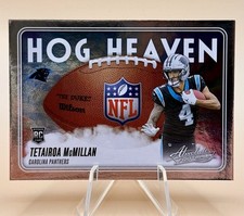 2025 Absolute "Hog Heaven" Tetairoa McMillan Rc NM Carolina Panthers