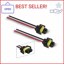 H11 H8 880 881 Wiring Harness Pigtail Sockets Female Connector for Headlights/Fo