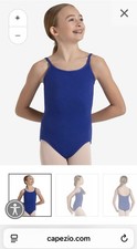 Capezio Leotard, Royal Blue, child large, Tank With Straps