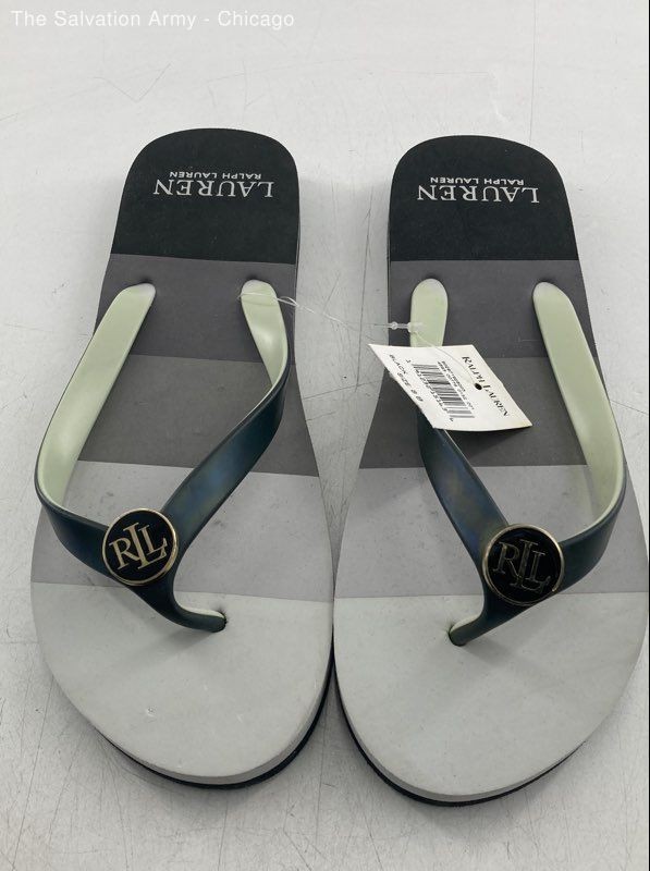 Lauren Ralph Lauren Multicolor Womens Slip-On Flip Flop Sandals Size US 8